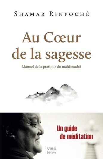 Couverture du livre « Au coeur de la sagesse ; manuel de la pratique du mahamudra » de Shamar aux éditions Rabsel