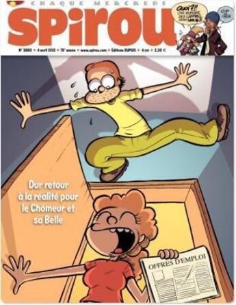 Couverture du livre « Spirou t.3860 » de  aux éditions Magazines Streaming