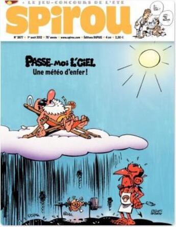 Couverture du livre « Le journal de Spirou t.3877 » de  aux éditions Dupuis