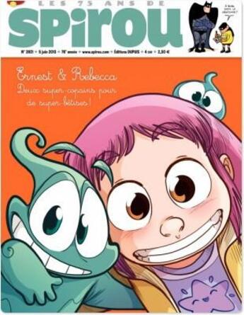 Couverture du livre « Le journal de Spirou t.3921 » de  aux éditions Magazines Streaming