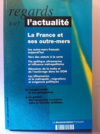 Couverture du livre « La France et ses outre-mers » de  aux éditions Documentation Francaise