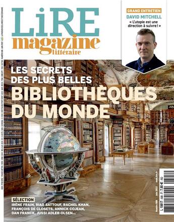 Couverture du livre « Lire, le magazine littéraire t.508 ; les secrets des plus belles bibliothèques du monde » de Le Magazine Litteraire Lire aux éditions Lire Magazine