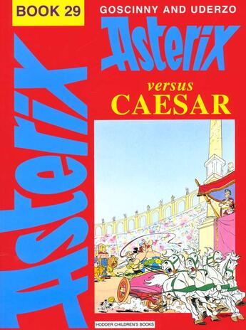 Couverture du livre « Asterix versus caesar » de Albert Urderzo et Rene Goscinny aux éditions Nql