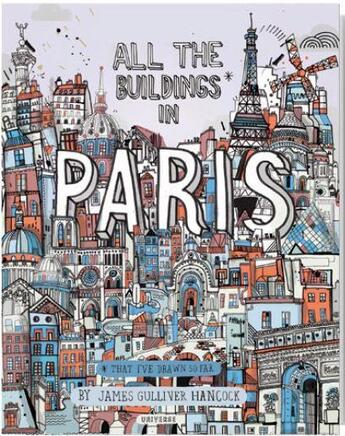 Couverture du livre « All the buildings* in paris » de Hancock James Gulliv aux éditions Rizzoli