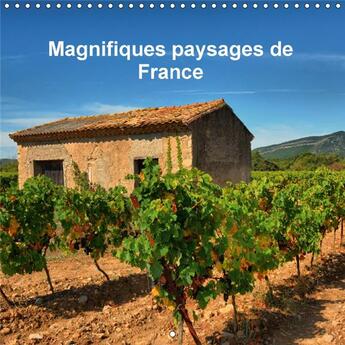 Couverture du livre « Magnifiques paysages de france calendrier mural 2018 300 300 - hauts plateaux arides et prair » de Bartruff T aux éditions Calvendo