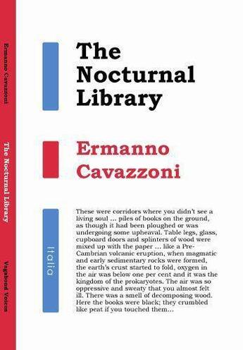 Couverture du livre « The Nocturnal Library » de Ermanno Cavazzoni aux éditions Vagabond Voices Digital