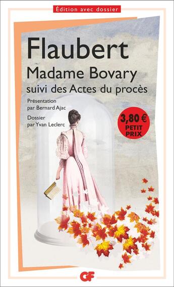 Couverture du livre « Madame Bovary ; Actes du procès » de Gustave Flaubert aux éditions Flammarion