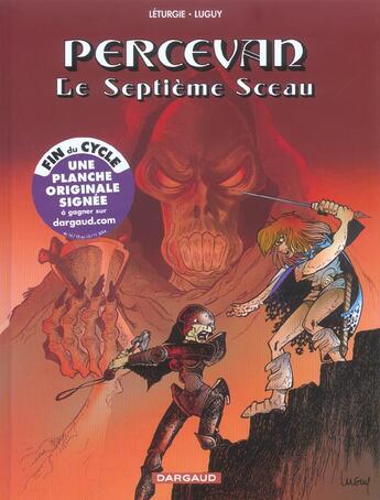 Couverture du livre « Percevan Tome 12 : le septième sceau » de Jean Leturgie et Philippe Luguy aux éditions Dargaud