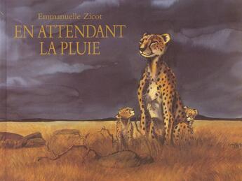 Couverture du livre « En attendant la pluie » de Zicot/Bertrand aux éditions Ecole Des Loisirs