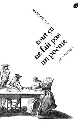 Couverture du livre « Tout ça ne fait pas un poème ; art apoétique » de Belisle Marie aux éditions Books On Demand