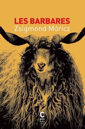 Couverture du livre « Les barbares » de Zsigmond Móricz aux éditions Cambourakis