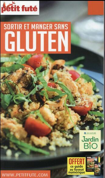 Couverture du livre « GUIDE PETIT FUTE ; THEMATIQUES ; sortir et manger sans gluten » de  aux éditions Le Petit Fute