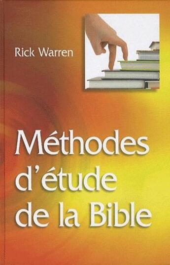 Couverture du livre « Méthodes d'étude de la bible » de R. Warren aux éditions La Maison De La Bible