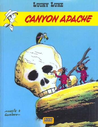 Couverture du livre « Lucky Luke Tome 6 : Canyon apache » de Rene Goscinny et Morris aux éditions Lucky Comics