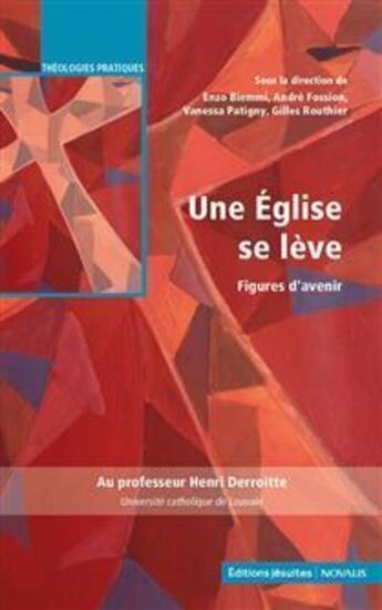 Couverture du livre « Une eglise se leve » de Enzo Biemmi aux éditions Novalis