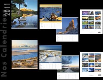 Couverture du livre « Calendrier 2011 ; un matin dans les Pyrénées » de Dominique Julien aux éditions Gypaete