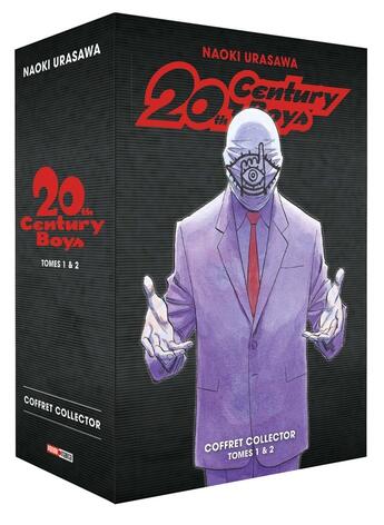 Couverture du livre « 20th century boys - perfect edition : coffret Tomes 1 et 2 » de Naoki Urasawa aux éditions Panini