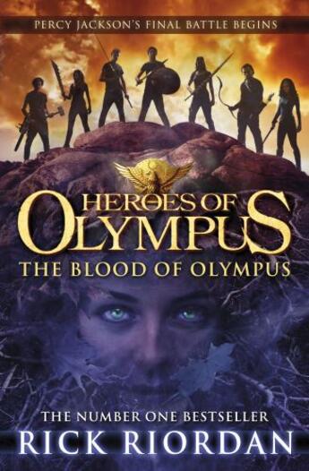 Couverture du livre « The Blood of Olympus (Heroes of Olympus Book 5) » de Rick Riordan aux éditions Penguin Books Ltd Digital