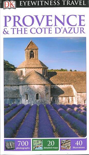 Couverture du livre « EYEWITNESS ; Provence and the Cote d'Azur » de  aux éditions Dorling Kindersley