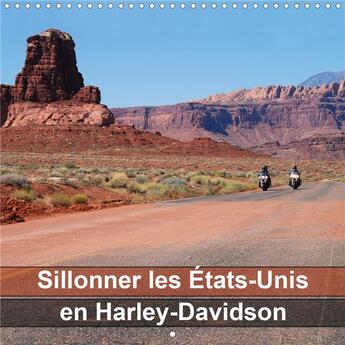 Couverture du livre « Sillonner les etats unis en harley davidson calendrier mural 2020 300 300 mm squ - les magnifiques p » de Kaercher Mike aux éditions Calvendo