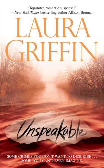 Couverture du livre « Unspeakable » de Laura Griffin aux éditions Pocket Books