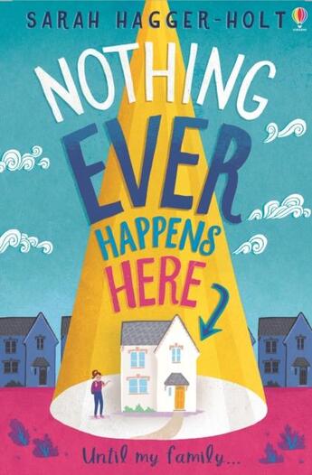 Couverture du livre « Nothing ever happens here » de Sarah Hagger-Holt aux éditions Usborne