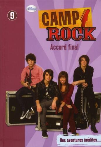 Couverture du livre « Camp rock t.9 ; accord final » de  aux éditions Le Livre De Poche Jeunesse