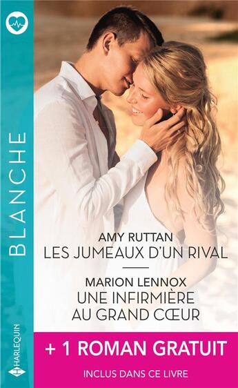 Couverture du livre « Les jumeaux d'un rival ; une infirmière au grand coeur ; le secret du Dr Abigail Smith » de Kate Hardy et Marion Lennox et Amy Ruttan aux éditions Harlequin