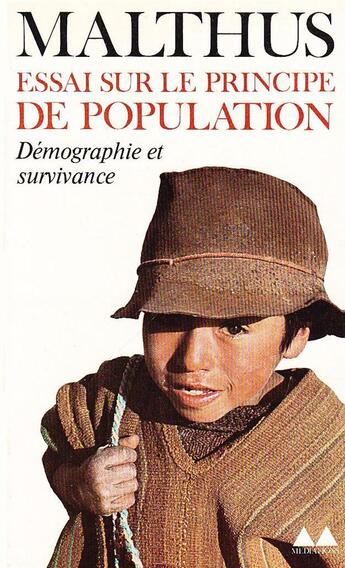 Couverture du livre « Essai sur le principe de population » de Malthus Thomas Rober aux éditions Denoel