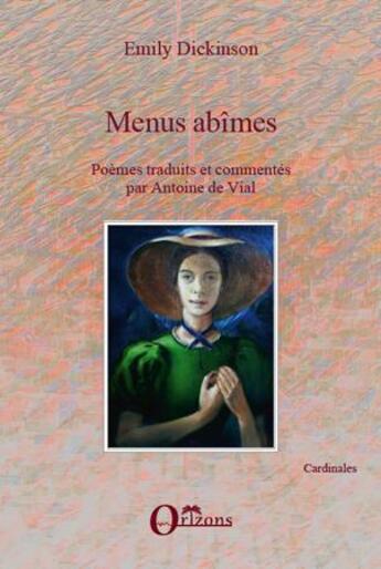 Couverture du livre « Menus abîmes » de Emily Dickinson aux éditions L'harmattan