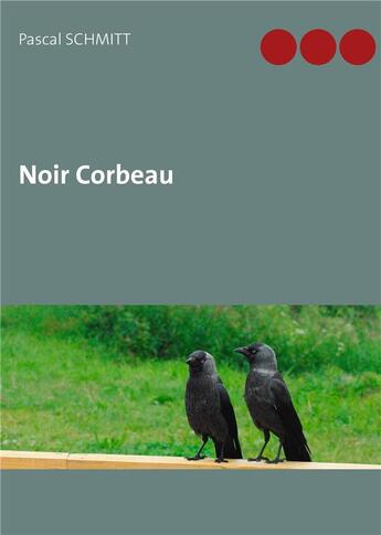 Couverture du livre « Noir corbeau » de Schmitt Pascal aux éditions Books On Demand