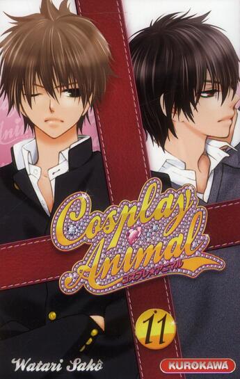 Couverture du livre « Cosplay animal Tome 11 » de Watari Sako aux éditions Kurokawa