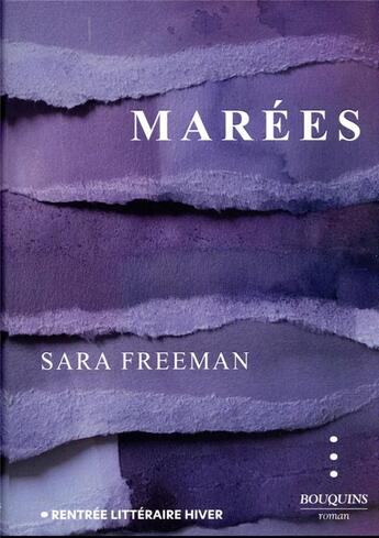 Couverture du livre « Marées » de Sara Freeman aux éditions Bouquins