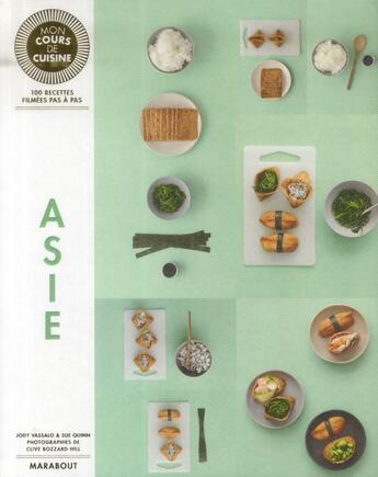 Couverture du livre « Asie ; 100 recettes filmées pas à pas » de Jody Vassalo aux éditions Marabout