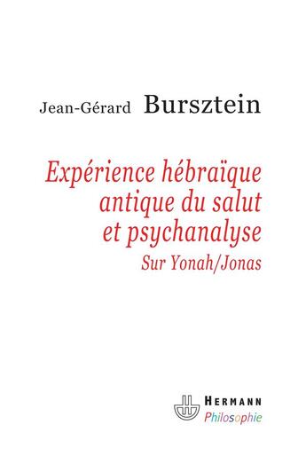Couverture du livre « Yonah » de Jean-Gerard Bursztein aux éditions Hermann