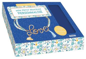 Couverture du livre « Mon petit bracelet personnalisé » de Shiilia et Mathilde Paris aux éditions Auzou