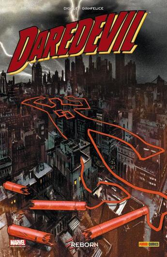 Couverture du livre « Daredevil t.23 : reborn » de Davide Gianfelice et Andy Diggle et Collectif aux éditions Panini