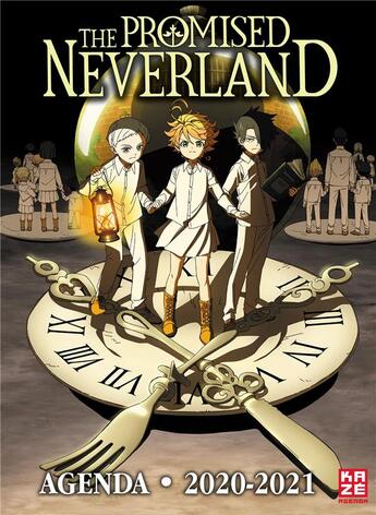 Couverture du livre « The promised Neverland : agenda scolaire (édition 2020/2021) » de Kaze aux éditions Crunchyroll