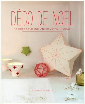 Couverture du livre « Déco de Noël » de  aux éditions Tana