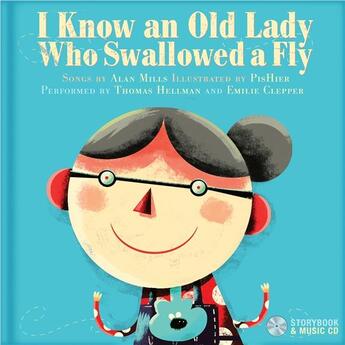 Couverture du livre « I know an old lady who swallowed a fly » de  aux éditions La Montagne Secrete