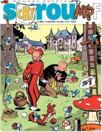 Couverture du livre « Le journal de Spirou t.3929 » de  aux éditions Dupuis