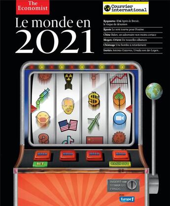 Couverture du livre « Courrier international hs n 81 - le monde en 2021 - janvier 2021 » de  aux éditions Courrier International