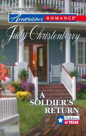 Couverture du livre « A Soldier's Return (Mills & Boon American Romance) » de Judy Christenberry aux éditions Mills & Boon Series
