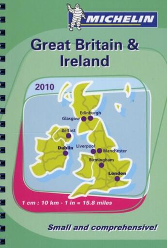 Couverture du livre « Great Britain & Ireland (édition 2011) » de Collectif Michelin aux éditions Michelin