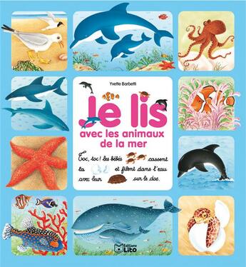 Couverture du livre « Je lis avec les animaux de la mer » de Yvette Barbetti aux éditions Lito