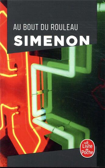 Couverture du livre « Au bout du rouleau » de Georges Simenon aux éditions Le Livre De Poche