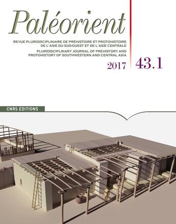 Couverture du livre « Paleorient 43.1 » de  aux éditions Cnrs