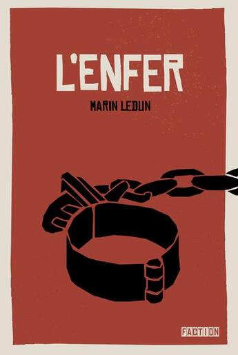 Couverture du livre « L'enfer » de Marin Ledun aux éditions Editions In8