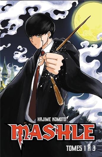 Couverture du livre « Mashle : coffret Tomes 1 à 3 » de Komoto Hajime aux éditions Crunchyroll