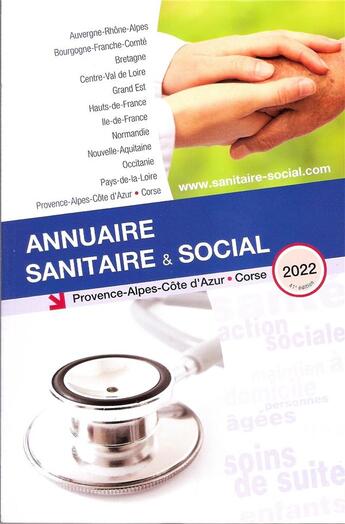 Couverture du livre « Annuaire sanitaire et social Provence Alpes Côte d'Azur 2022 » de Anonyme aux éditions Onpc